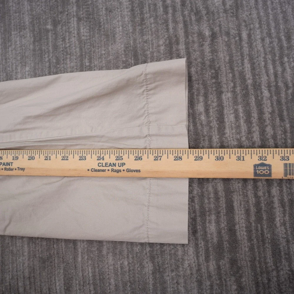 J.Crew Broken-In Chino Pants Womens 28 Beige Excellent Wide Leg Weathered Twill